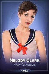 Melody Clark / Navy Graduate